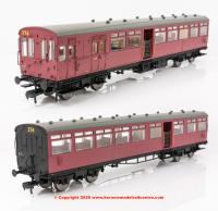 E86001 EFE Rail LSWR Push-Pull Gate Set number 374 in BR Crimson livery